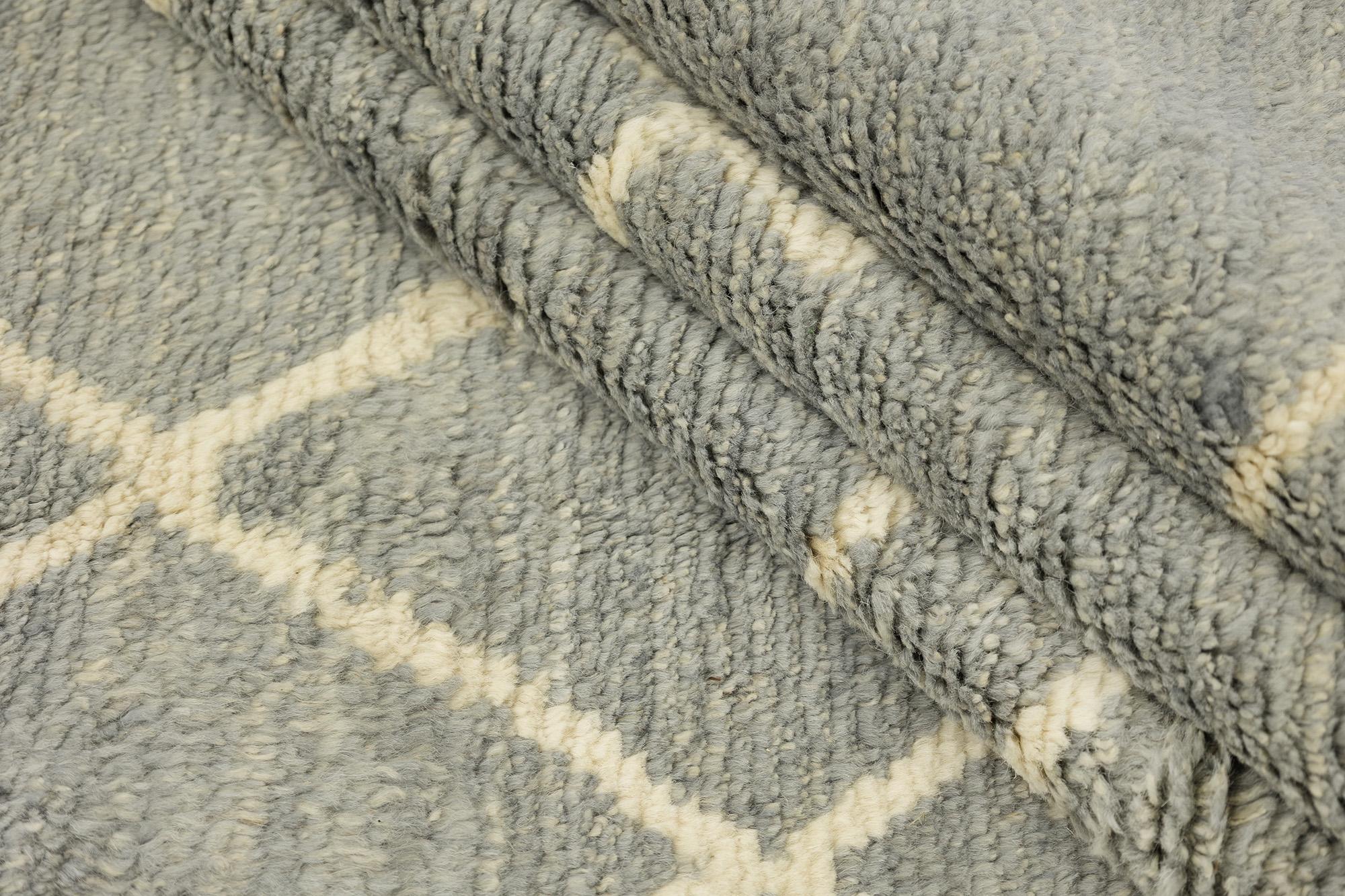Modern Morocco Collection (grau, elfenbeinfarben, 10'2