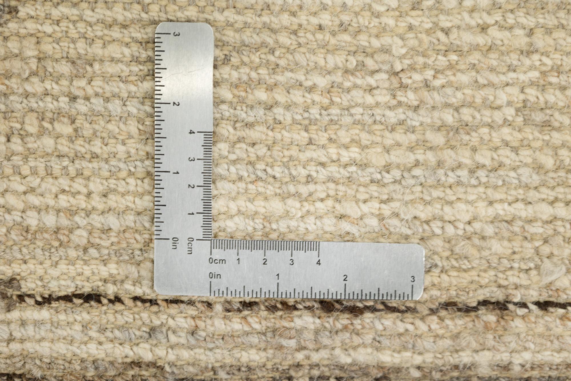 Modern Morocco Collection (Elfenbein, erdiges Braun, 9'1
