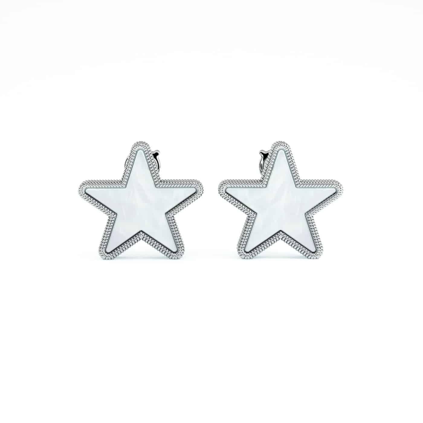 star bamboo earrings