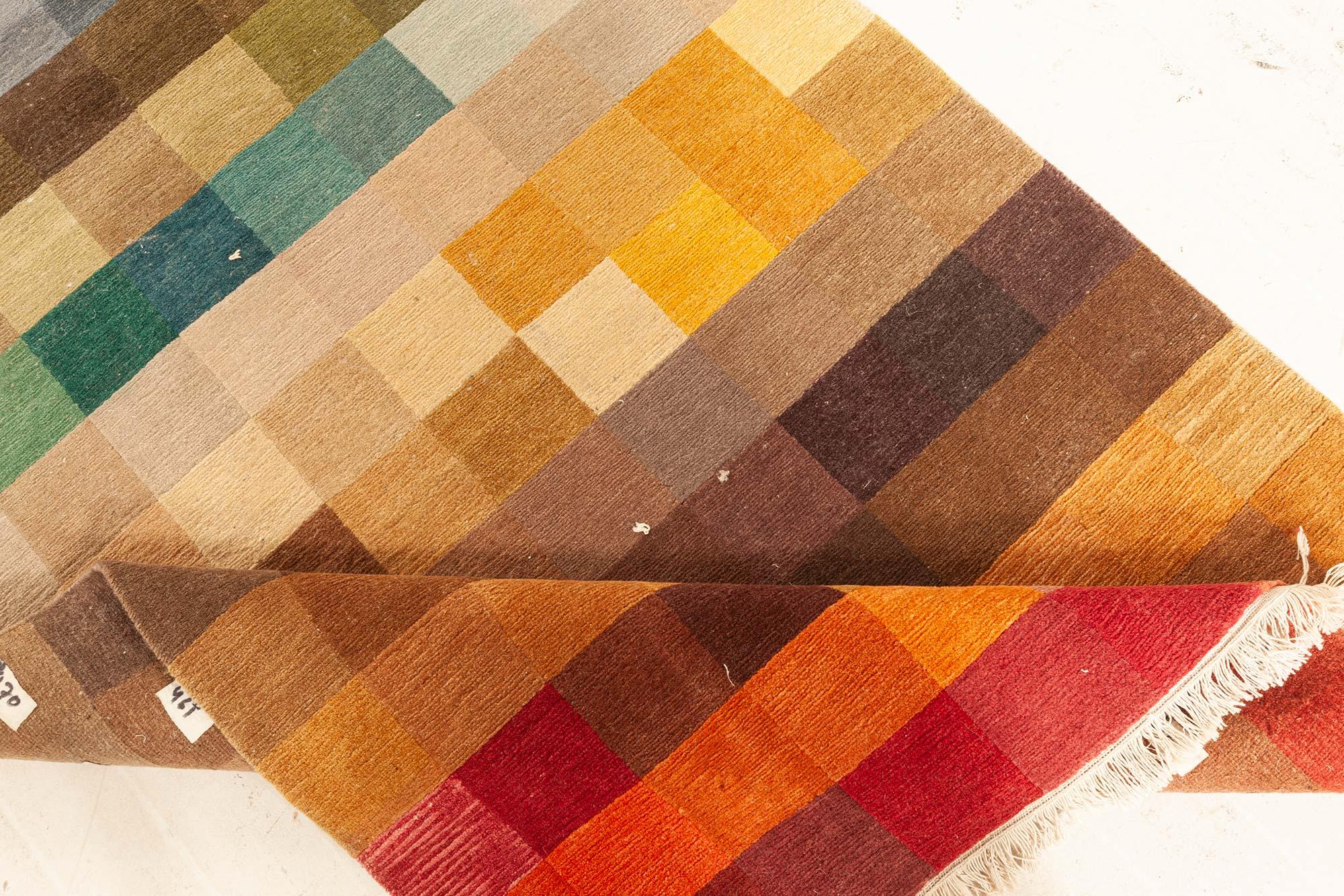 Indiano Tappeto Modern Color di Doris Leslie Blau in vendita