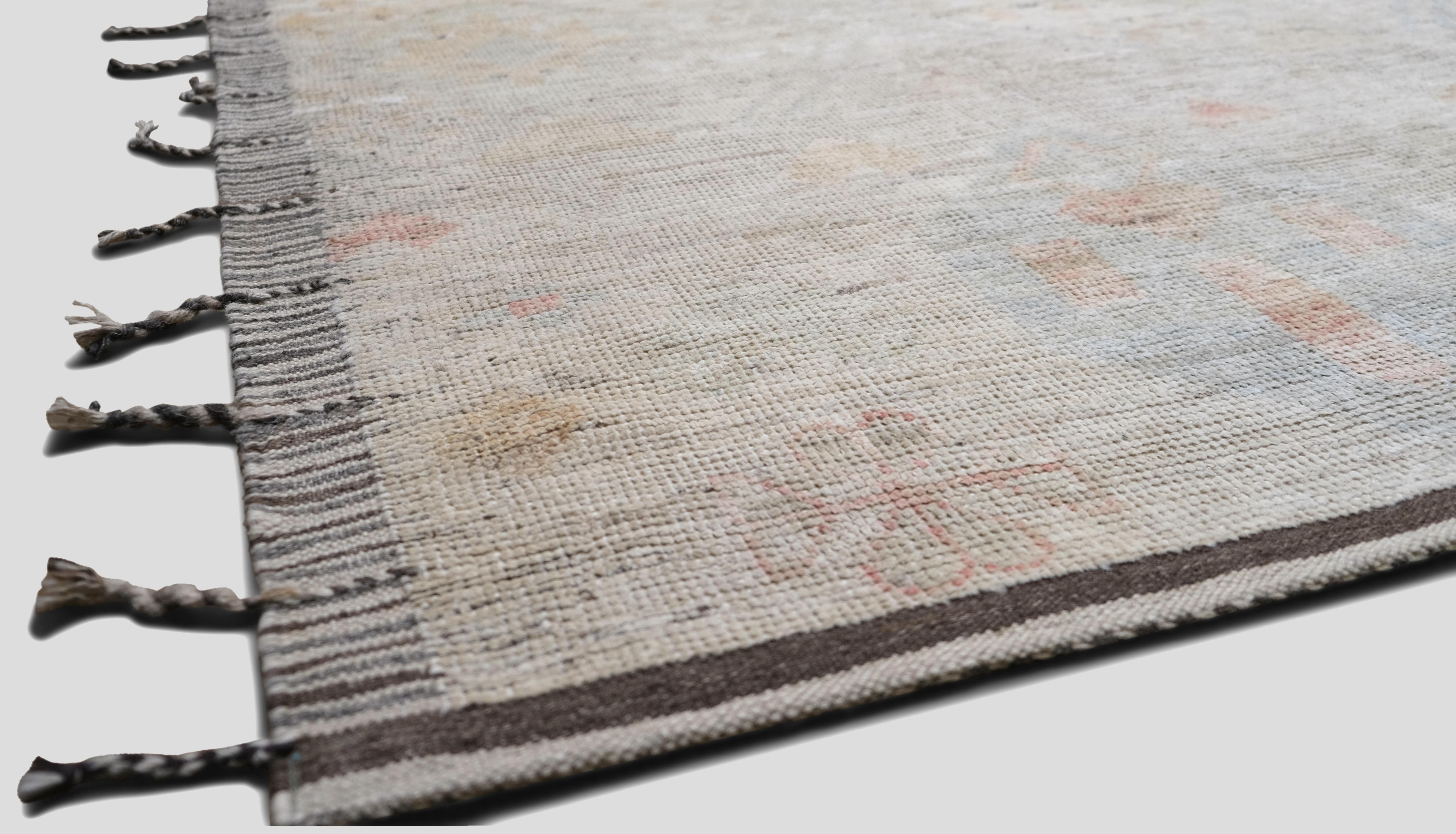 Tapis moderne multicolore noué à la main 13'4''x19'1'' vers 2020 Neuf - En vente à Torrance, CA