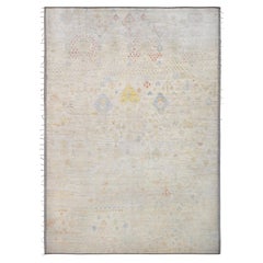 Modern Color Multi-Colored Hand-Knotted Wool Rugs 13'4''x19'1'' Circa 2020