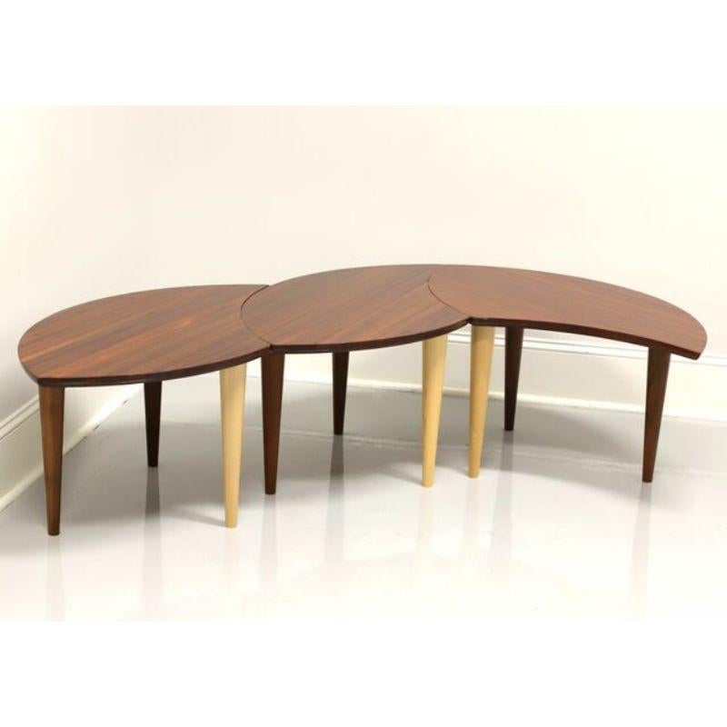 Contemporary Modern Multi-Wood 3-Piece 