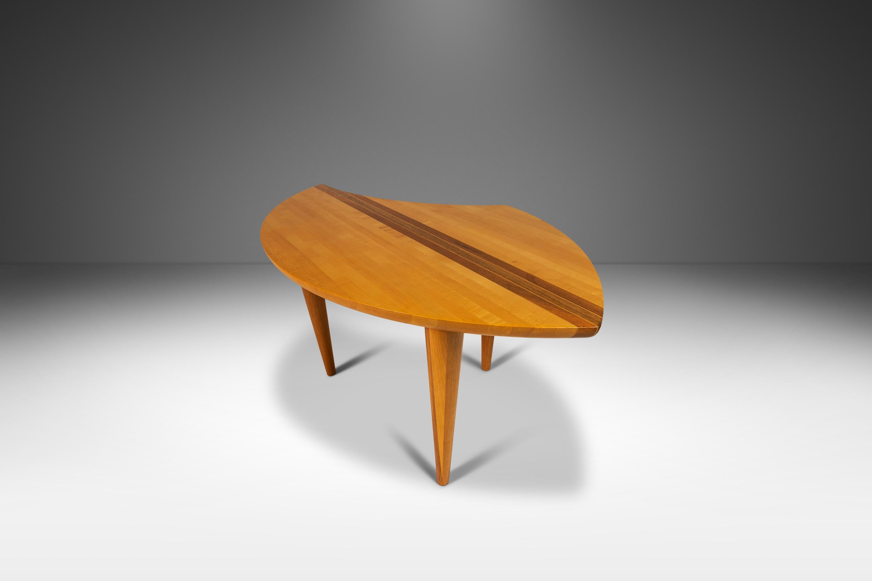 Table moderne à 3 pièces « Puzzle Table » en érable massif par David Levy Creations en vente 9