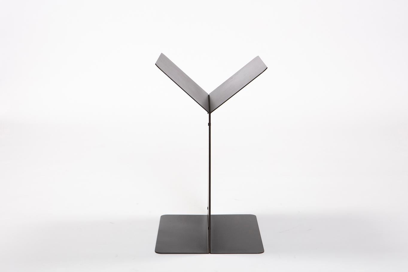 Collection I: Y Rack

The Y Rack is an elegant, minimal, and modern object that is both sculptural and functional - a crisp silhouette creating the illusion that the form and its contents are suspended weightlessly.

Dimensions:
13 15/16