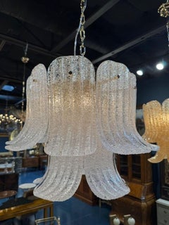 Modern Murano Bell Chandelier