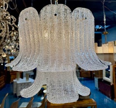 Modern Murano Bell Chandelier