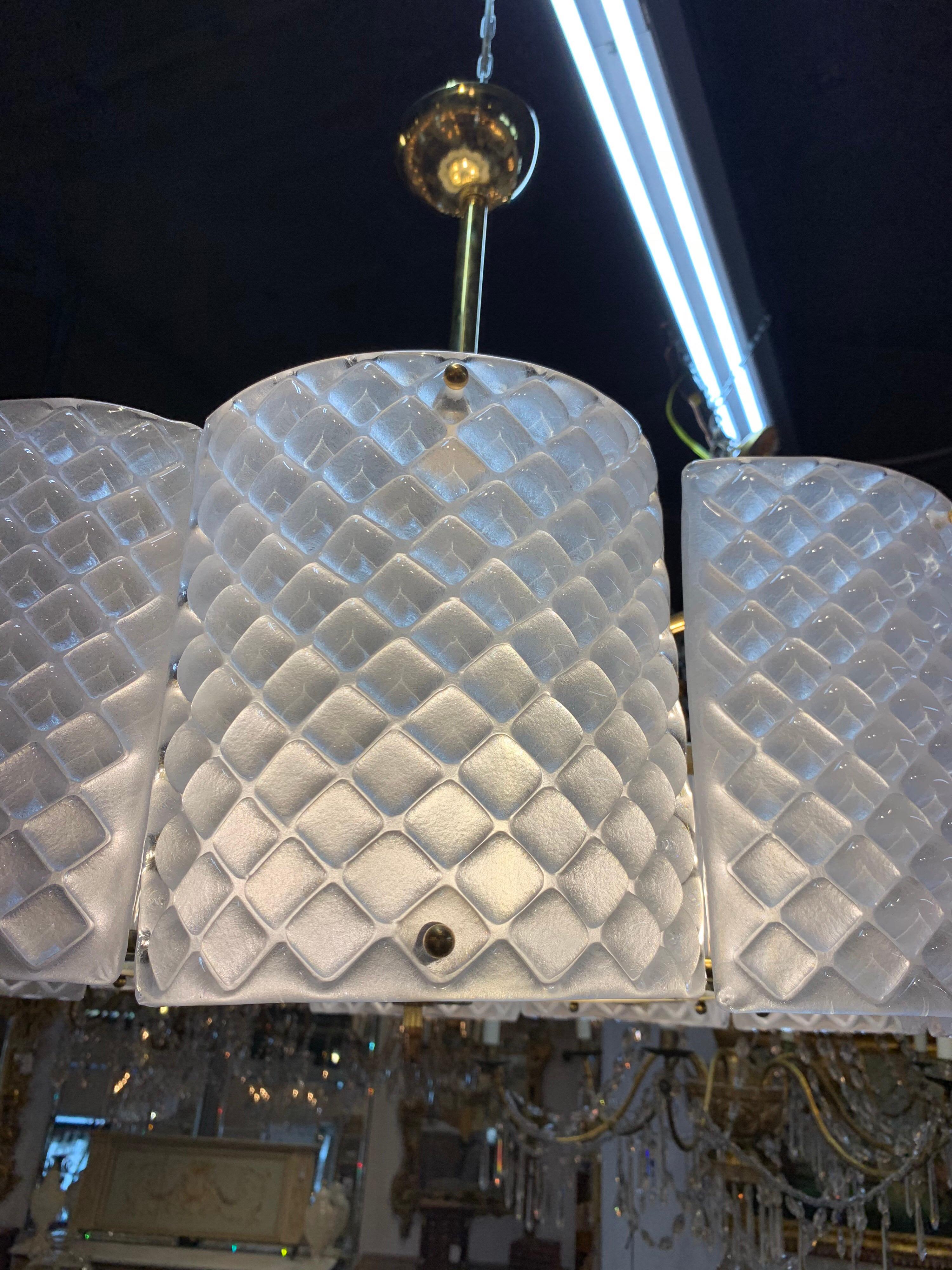lampadari moderni in vetro di murano