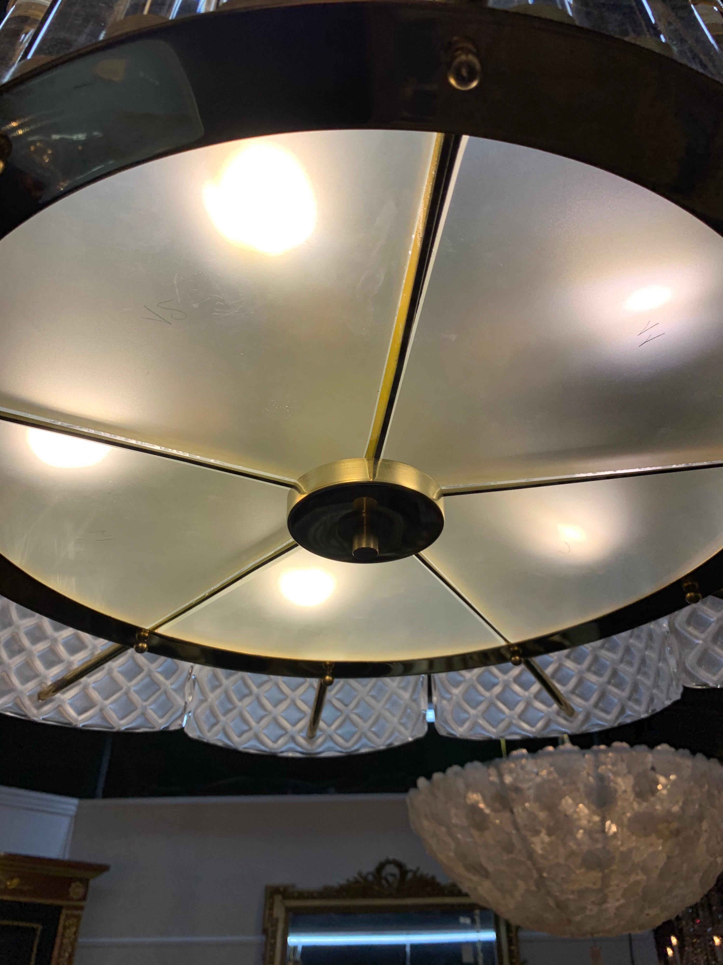 lampadario vetro di murano moderno