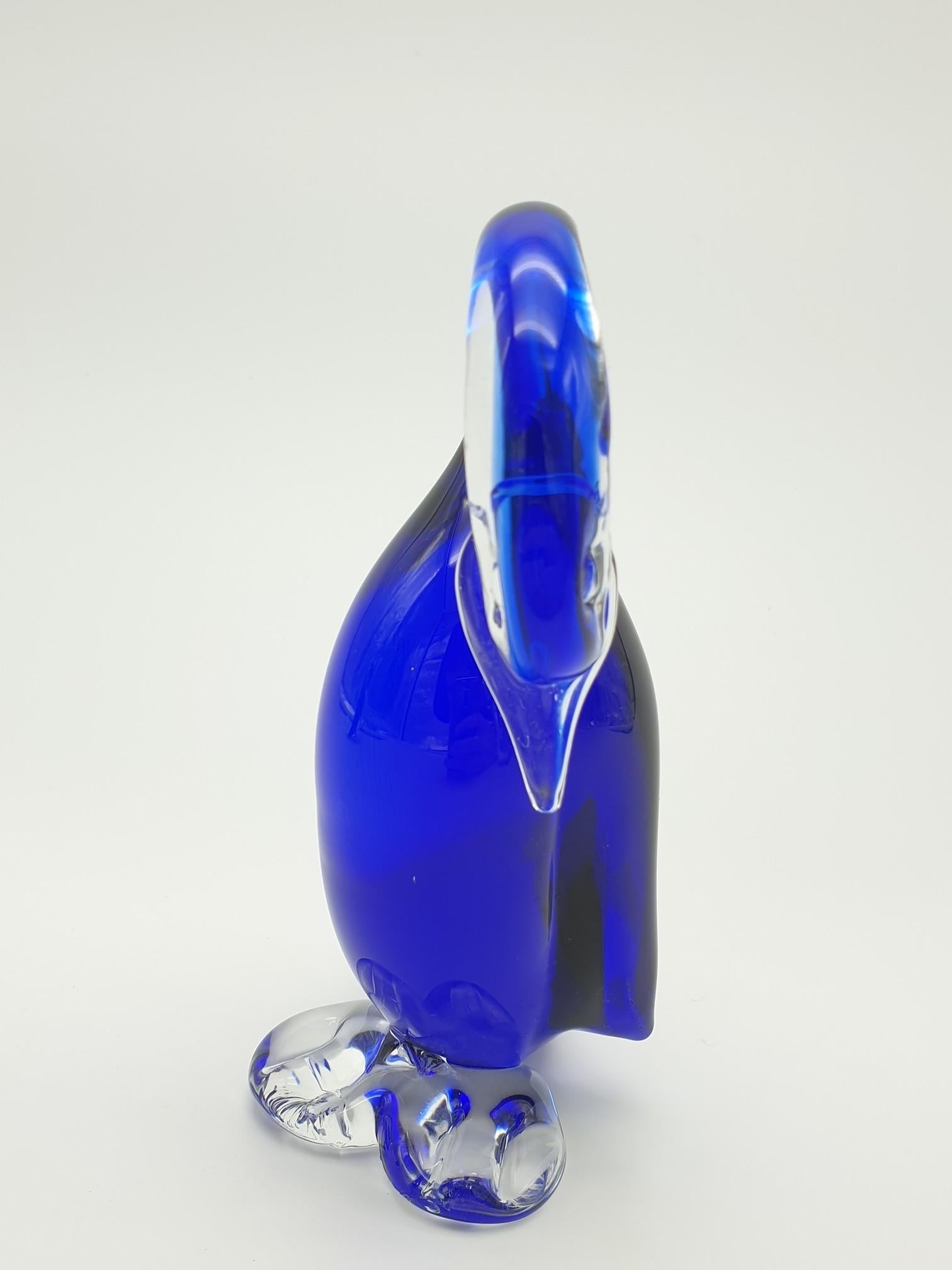 Modern Murano Glass Duck Pair by Cenedese, 1980s For Sale 3