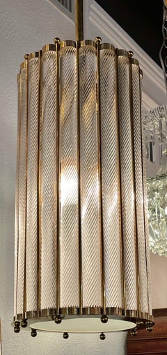 Farol moderno de cristal de Murano