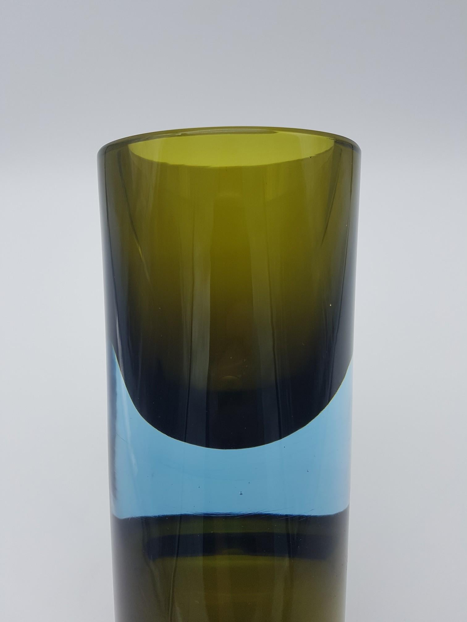 Italian Modern Murano Glass Vase 