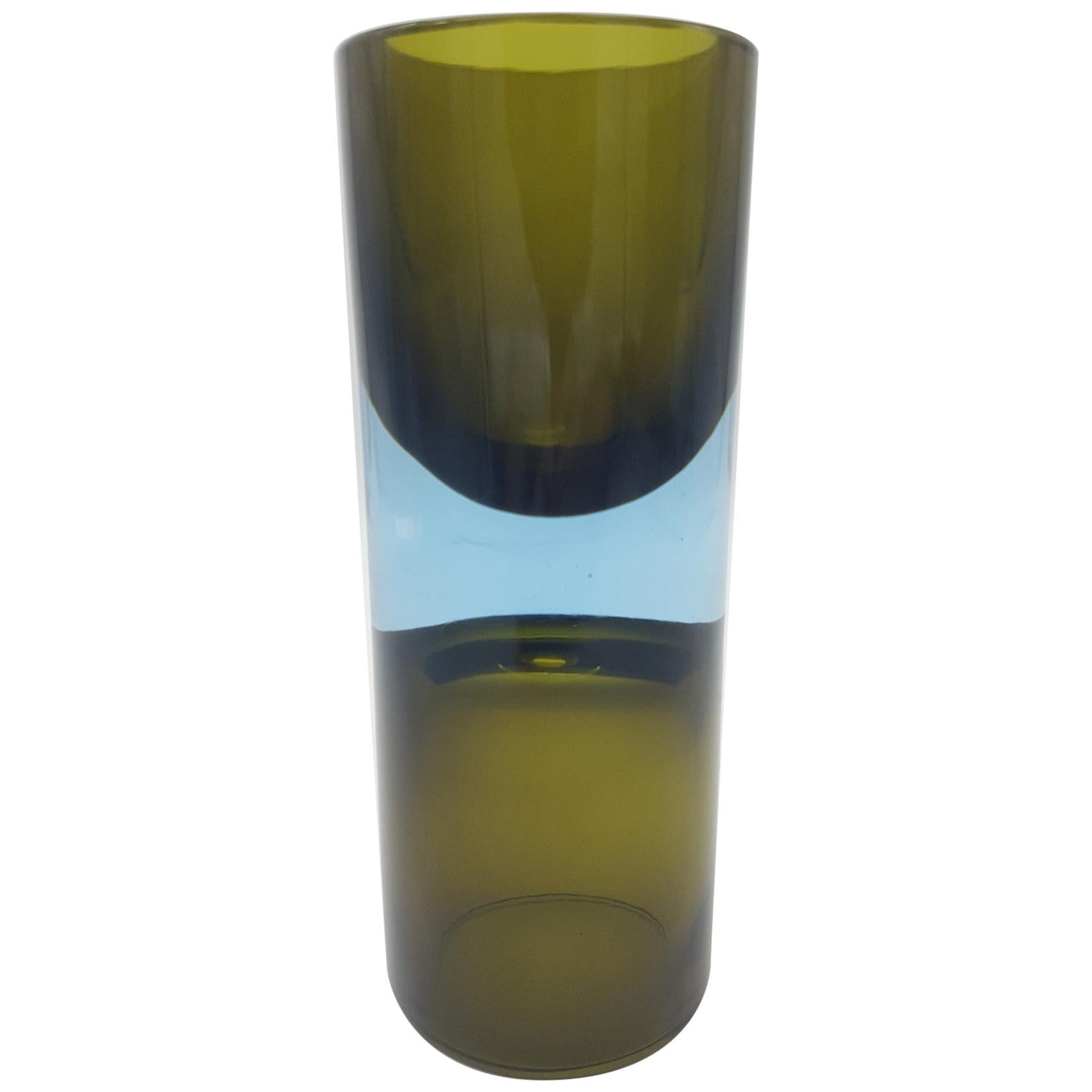 Modern Murano Glass Vase "Clessidra" by Cenedese, Design Antonio da Ros For Sale