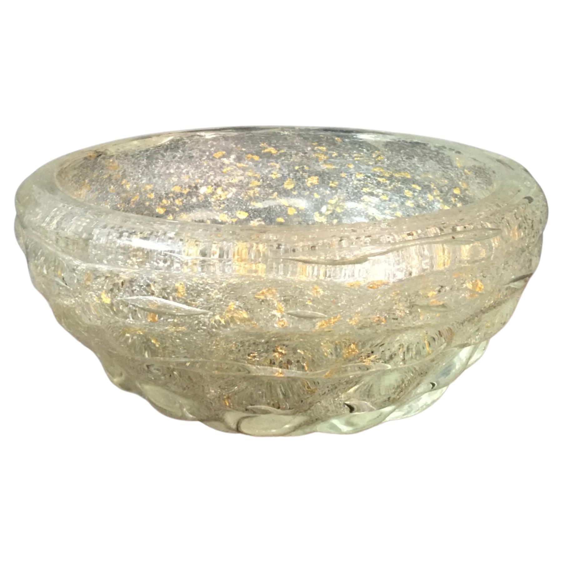 Diseño moderno de jarrón de cristal de Murano atribuido a Archimede Seguso