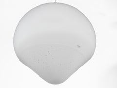 Modern Murano Opal Lamp designed by Alfredo Barbini, 1960s, Italy