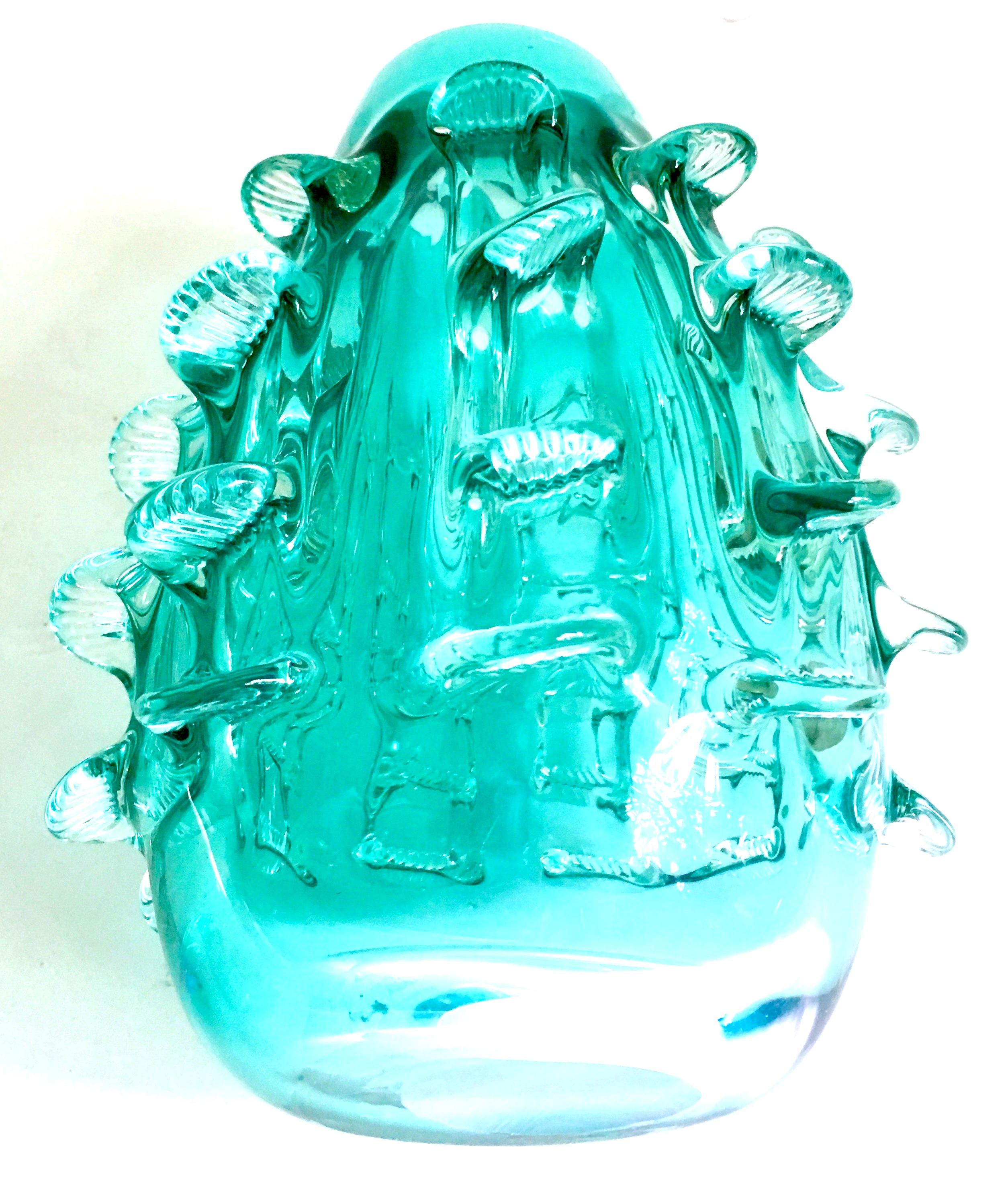 sea urchin glass vase