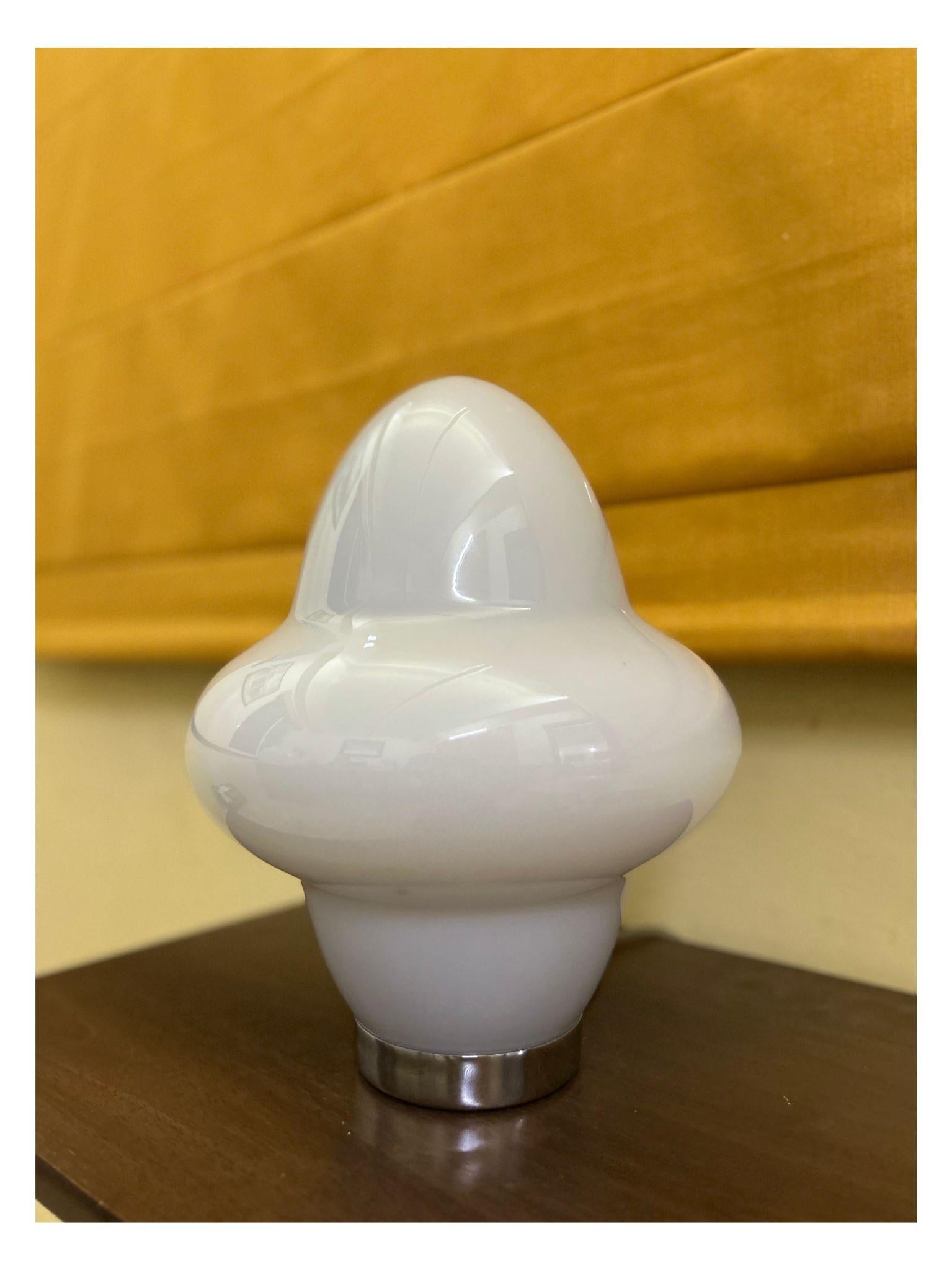 Lampe de table moderne de Murano par Ettore Sottsass pour Venini, signée vers 1994 Excellent état - En vente à Merida, Yucatan