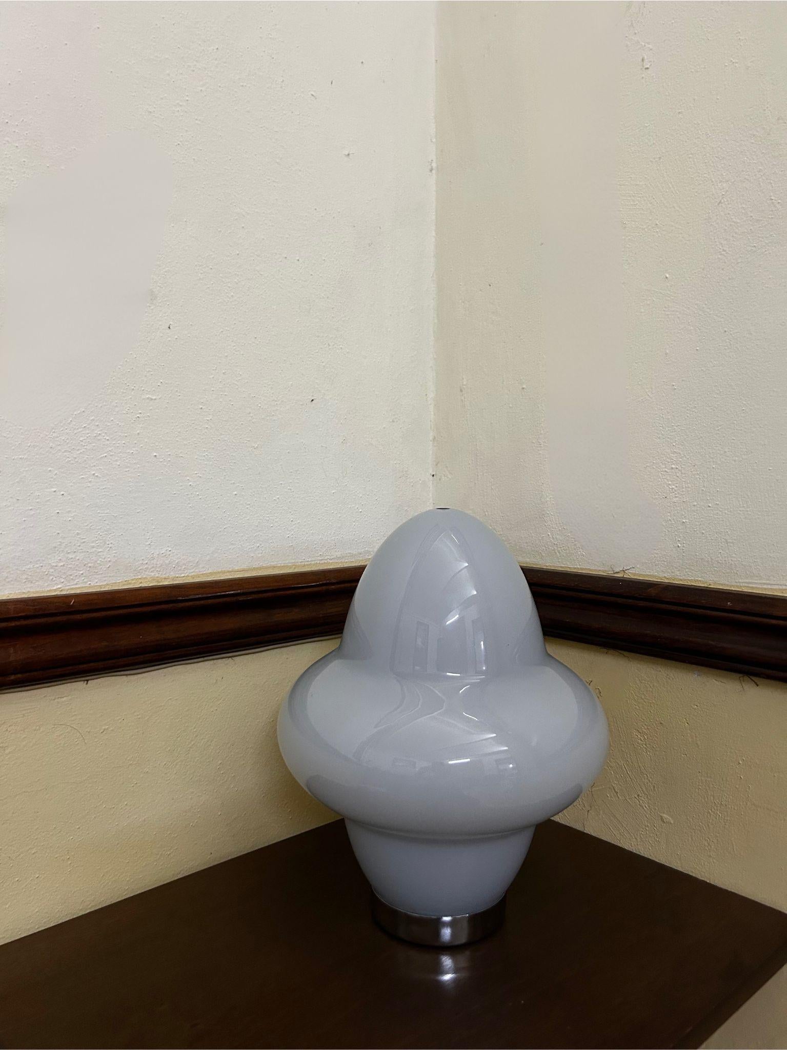 Fin du 20e siècle Lampe de table moderne de Murano par Ettore Sottsass pour Venini, signée vers 1994 en vente