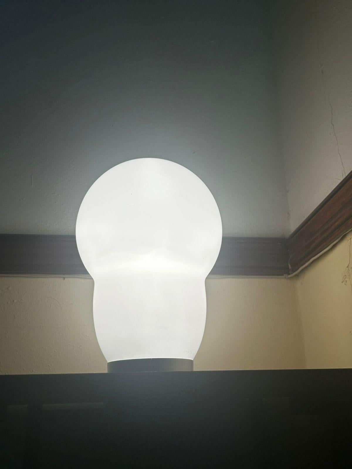 Late 20th Century Modern Murano Table Lamp by Ettore Sottsass for Venini, Signed ca. 1994 For Sale