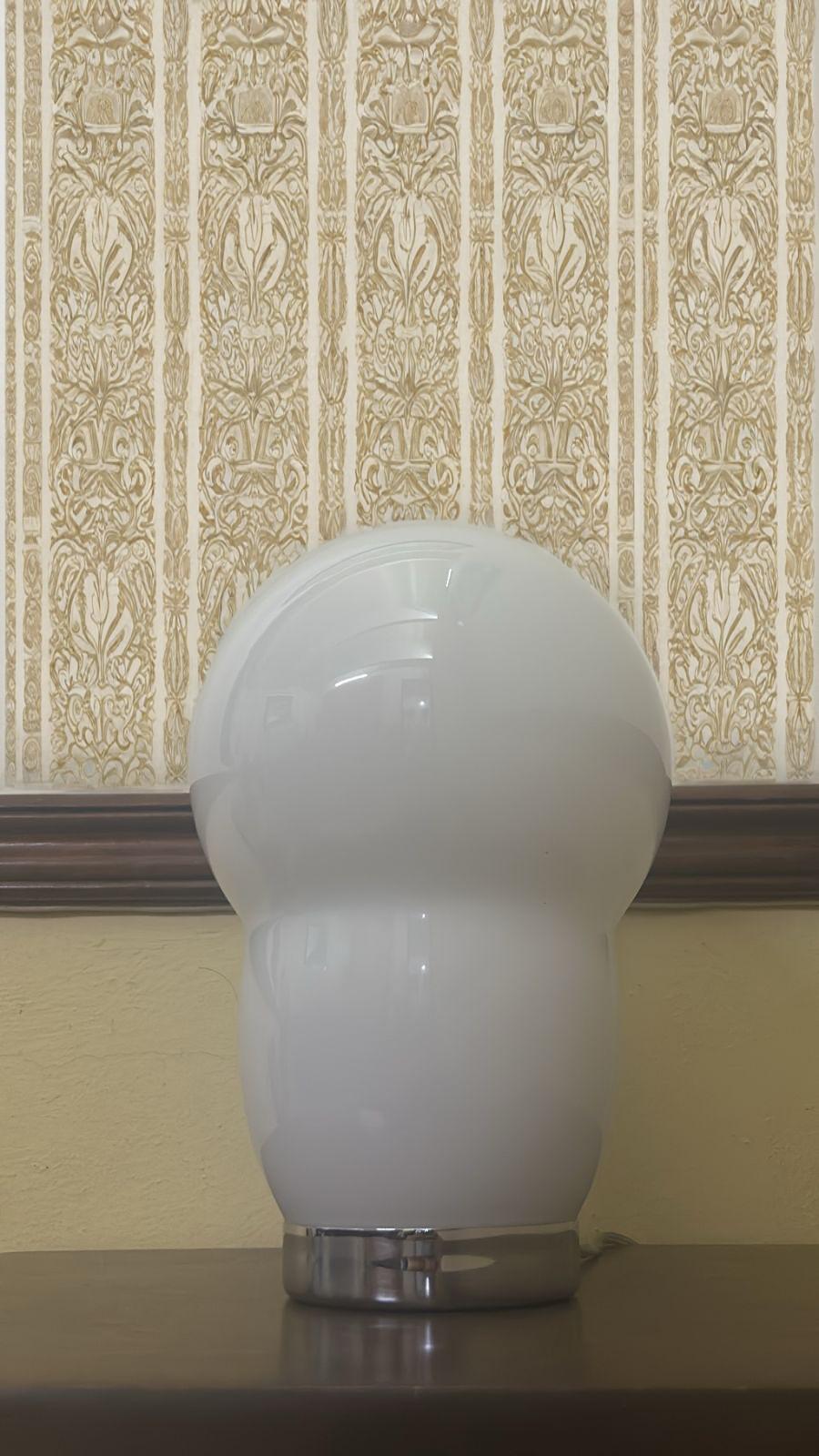 Modern Murano Table Lamp by Ettore Sottsass for Venini, Signed ca. 1994 For Sale 1