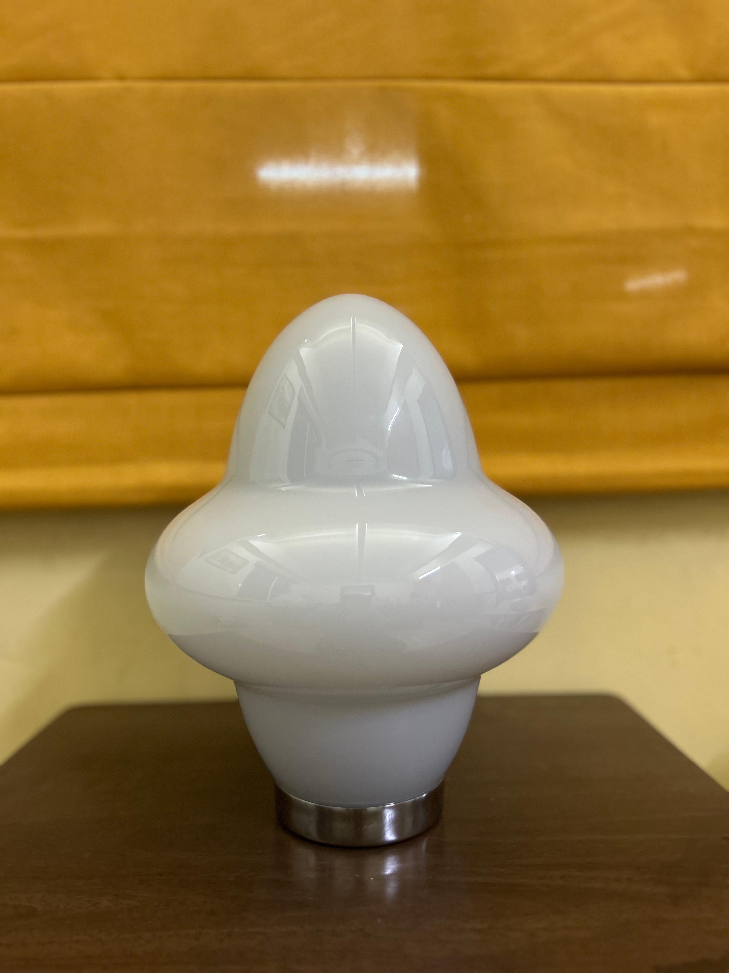 Lampe de table moderne de Murano par Ettore Sottsass pour Venini, signée vers 1994 en vente 2