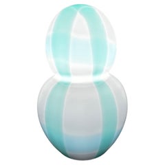 Two Modern Murano Table Lamp by Ettore Sottsass for Venini, Signed ca. 1995