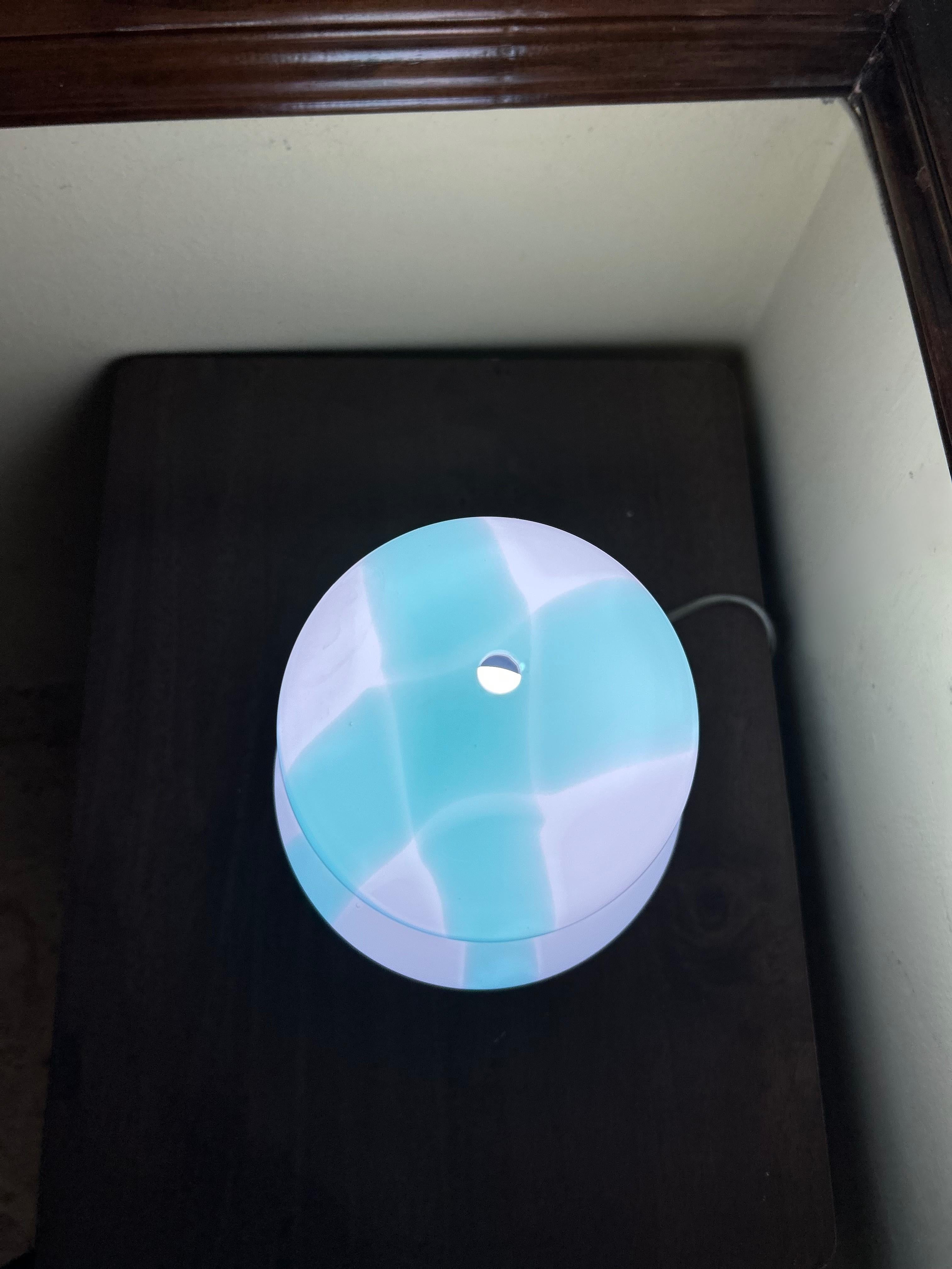 Lampe de table moderne de Murano par Ettore Sottsass pour Venini, signée vers 1995 en vente 2
