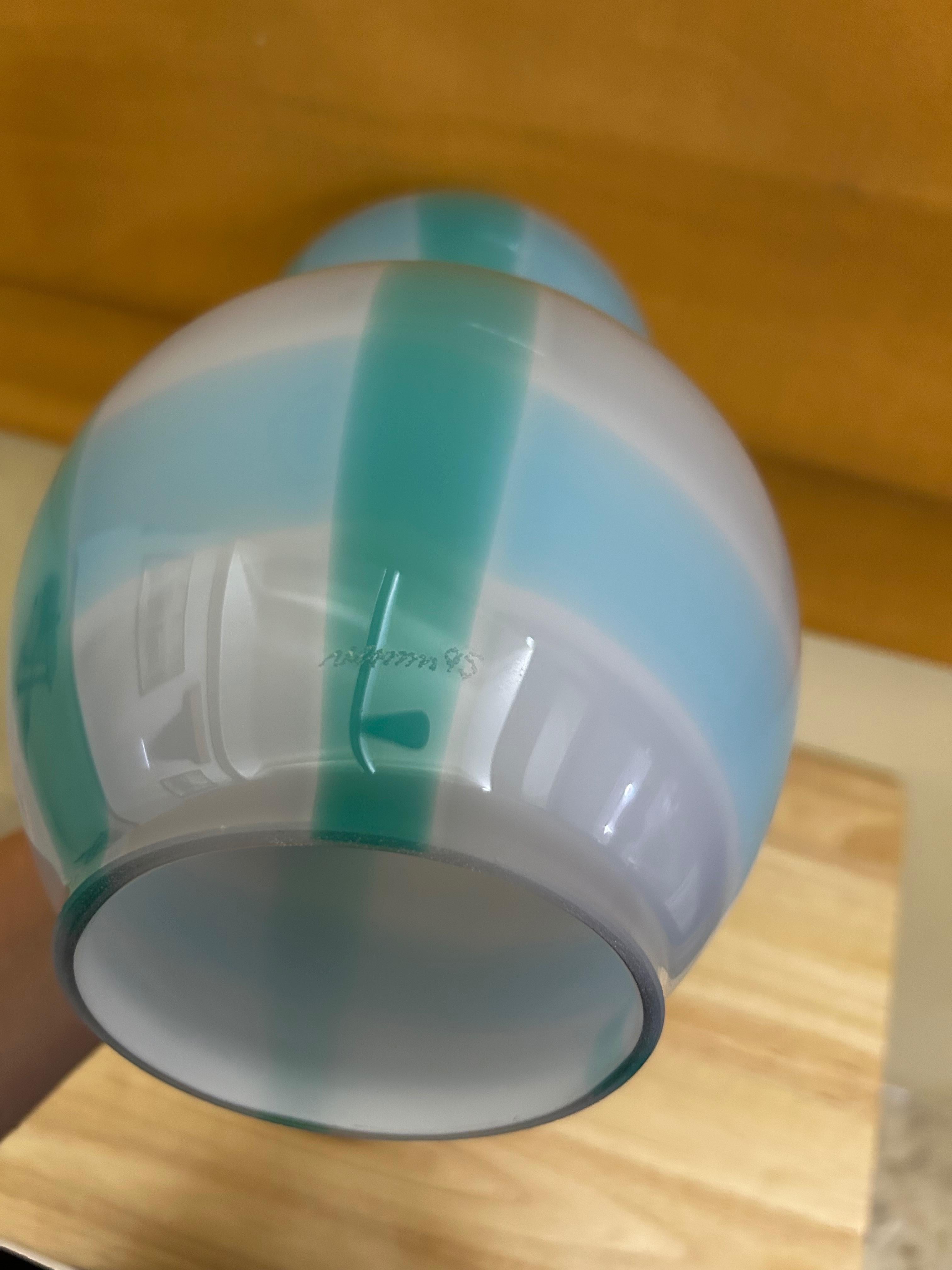 Lampe de table moderne de Murano par Ettore Sottsass pour Venini, signée vers 1995 en vente 3