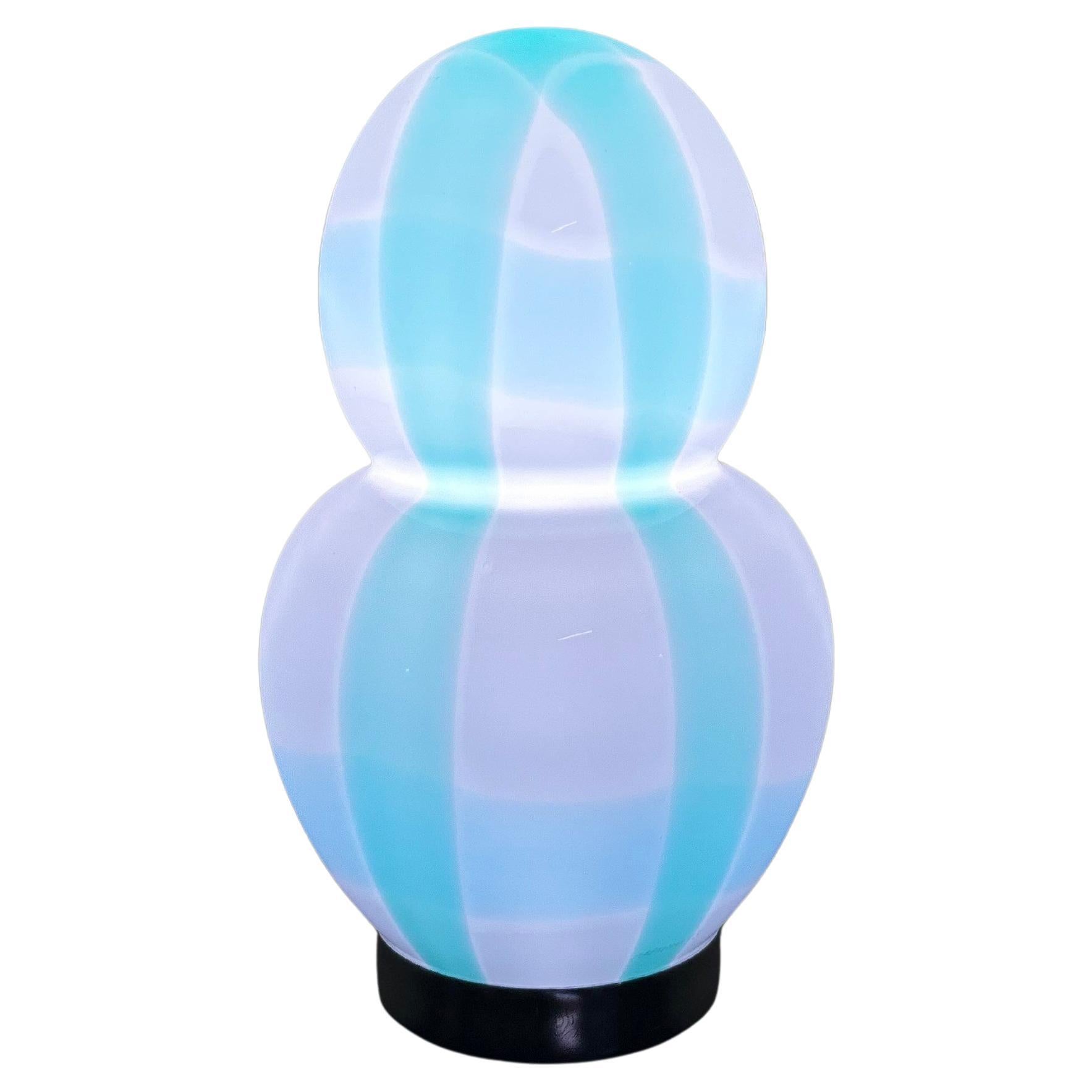 Modern Murano Table Lamp by Ettore Sottsass for Venini, Signed ca. 1995