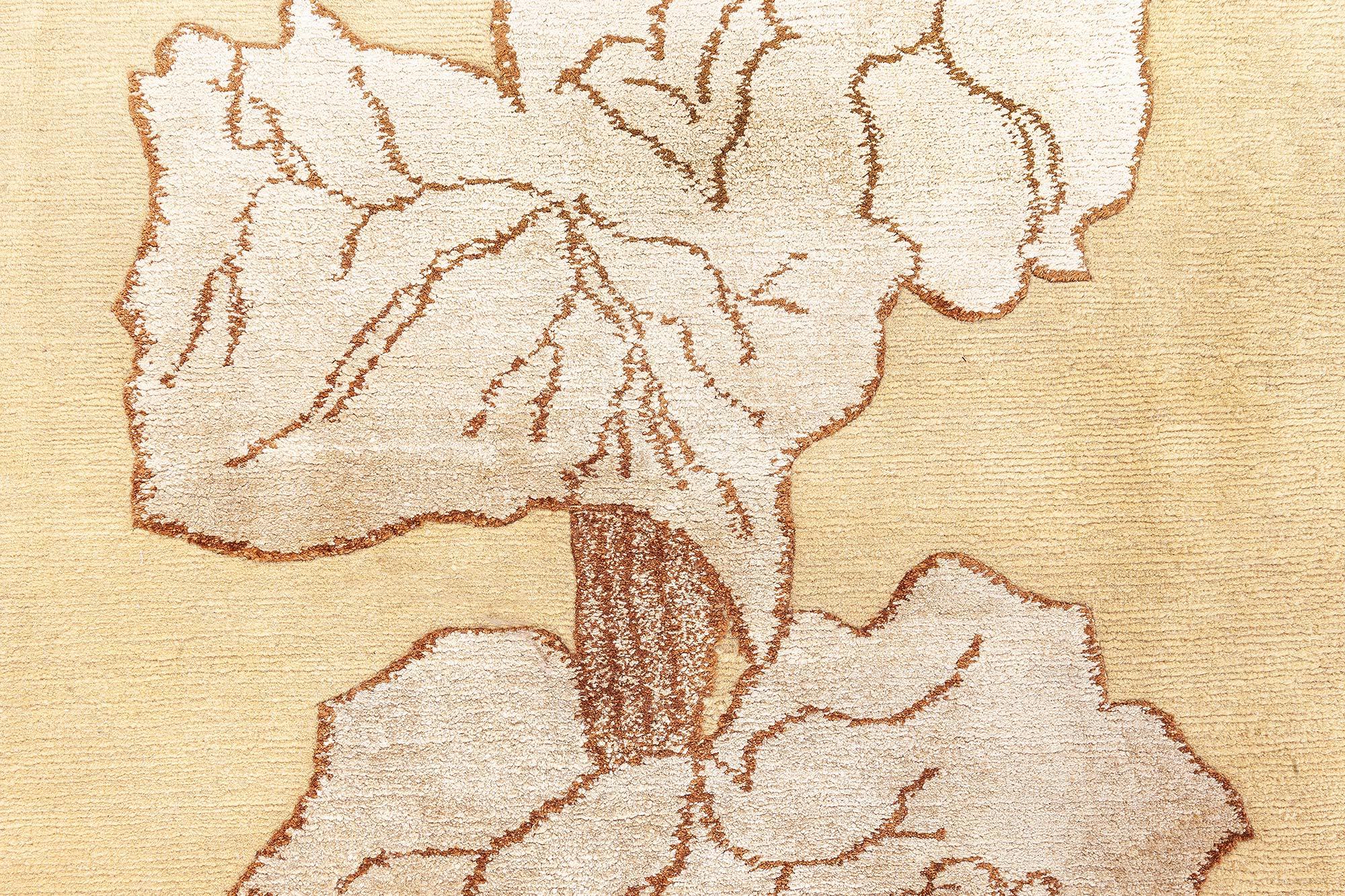 Moderner handgefertigter Napa Vines-Wollteppich von Doris Leslie Blau im Zustand „Neu“ im Angebot in New York, NY