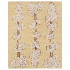 Modern Napa Vines Handmade Wool Rug by Doris Leslie Blau