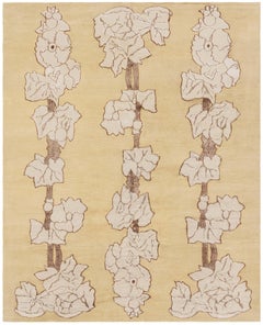 Modern Napa Vines Handmade Wool Rug by Doris Leslie Blau