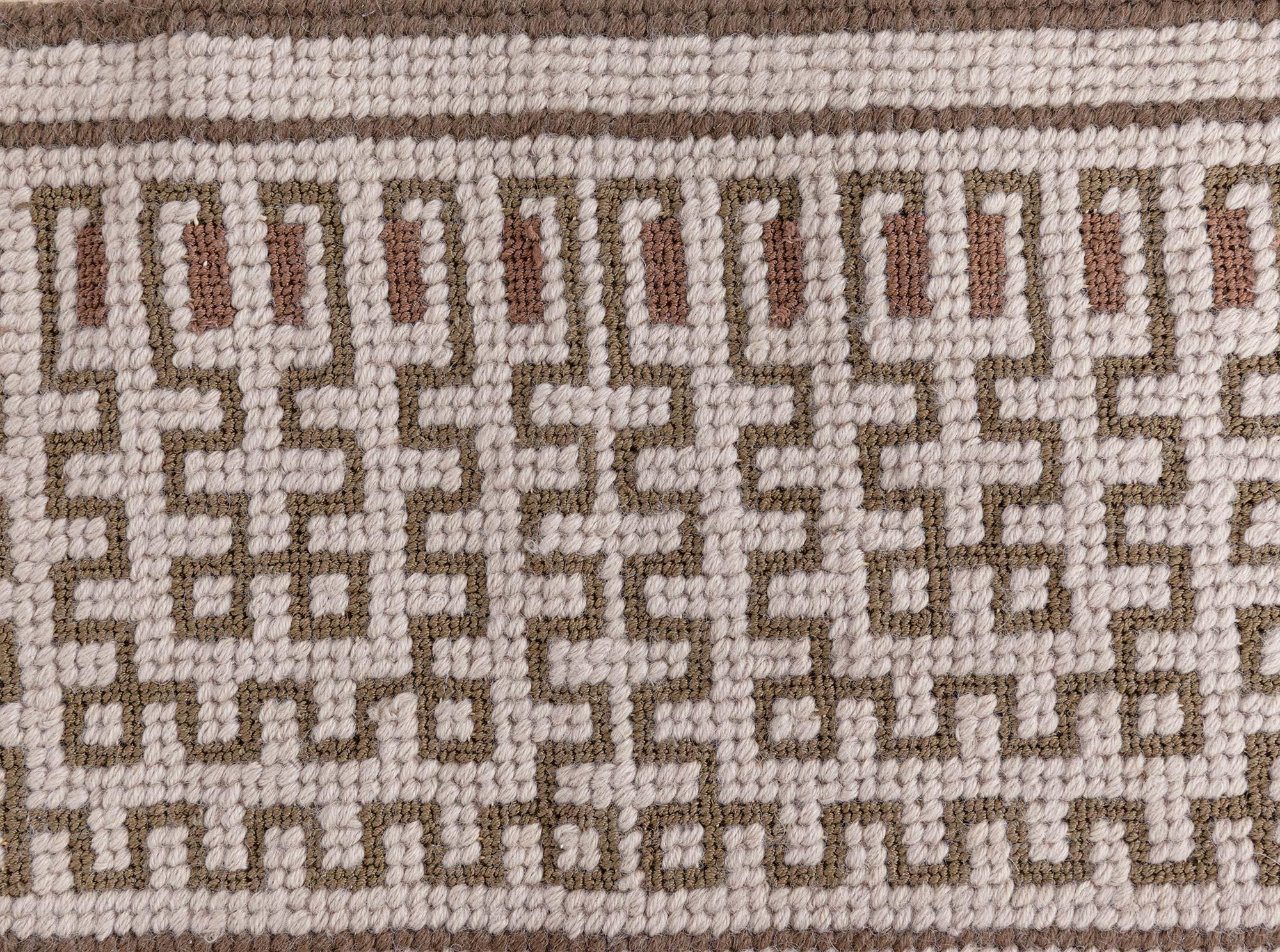 Alfombra moderna de lana punzonada de Arthur Dunnam para Doris Leslie Blau Punto de aguja en venta