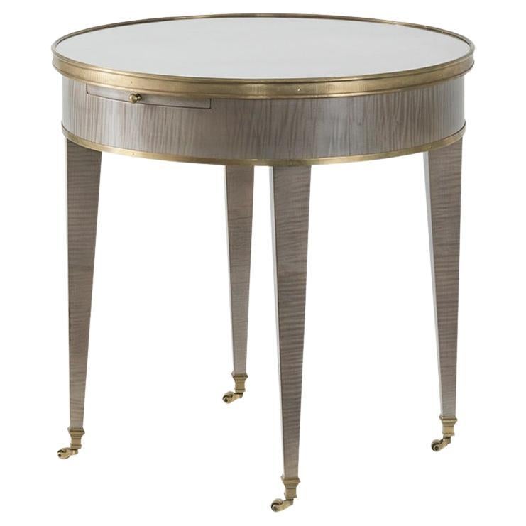 Modern Neo Classic Round Side Table For Sale