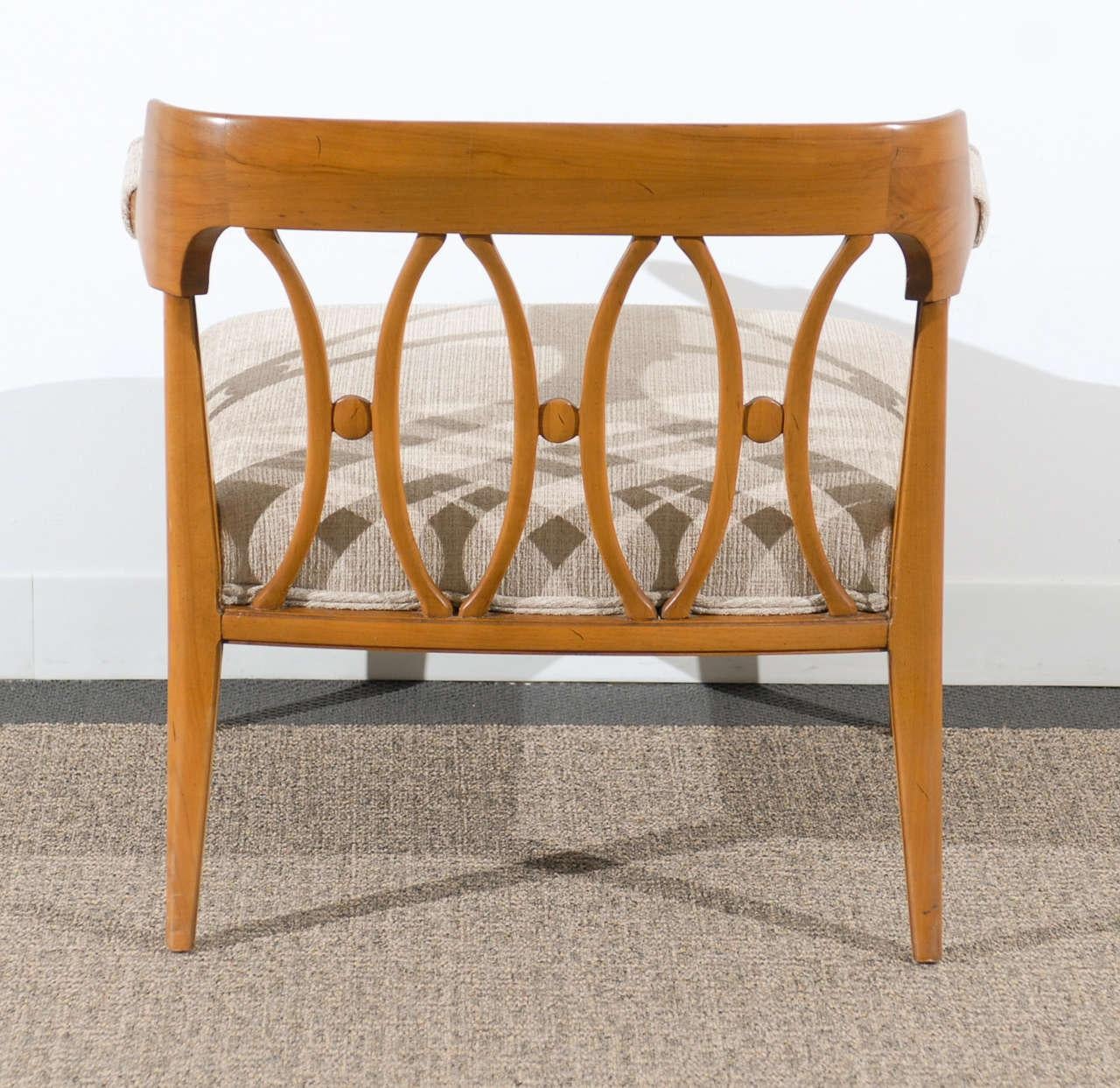 American Modern Neoclassical Loungers by Lubberts and Mulder for Tomlinson, circa 1958 For Sale