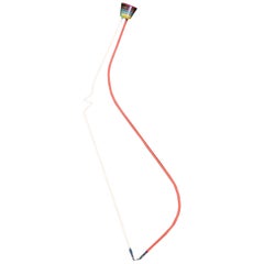 Modern Neon Chandelier Glass Resin Hanging Pendant