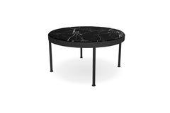 Trace Outdoor Center Table by Myface, Nero Marquina Marble