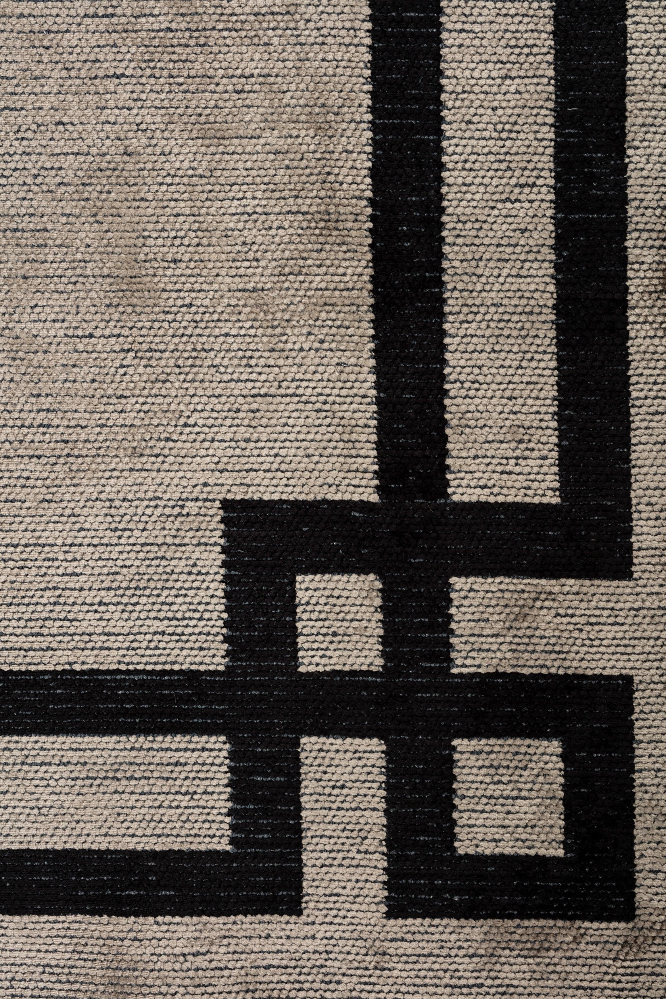 Im Angebot: Modern No Pattern Solid Color Luxury Area Rug,  (Braun) 5