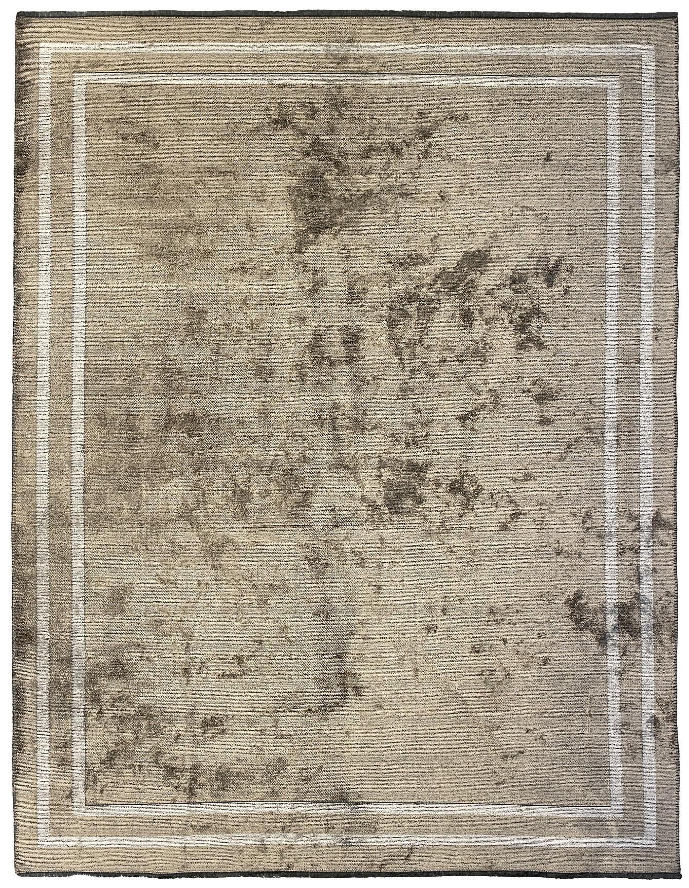 Im Angebot: Modern No Pattern Solid Color Luxury Area Rug,  (Grau)