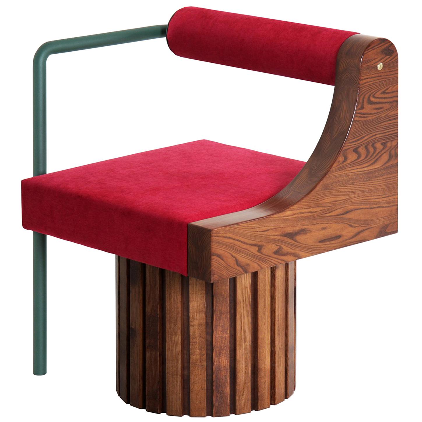 Modern "Normative-Chair" with Upholstery For Sale