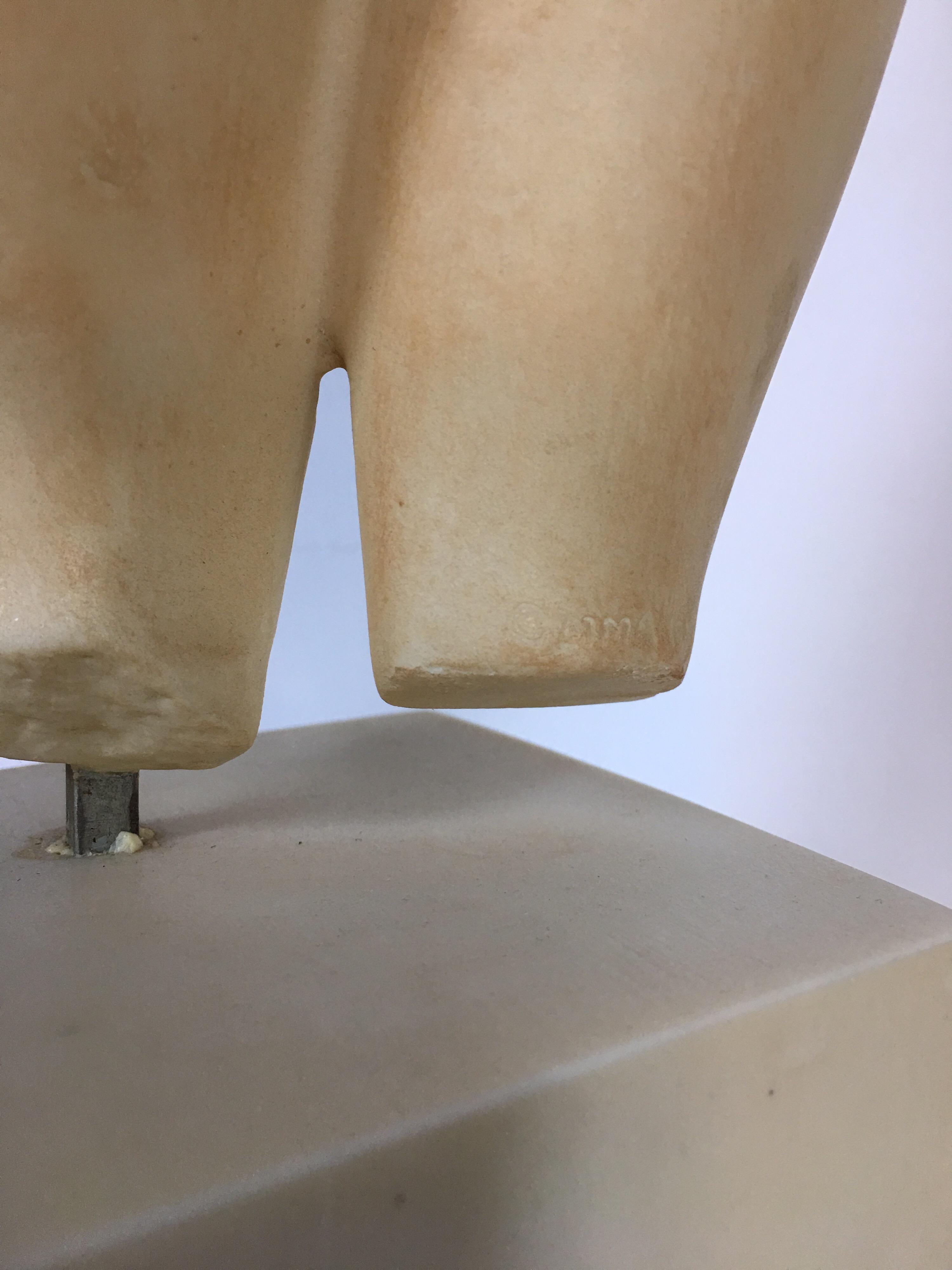 Modern Nude Female Figure Torso Bust Sculpture, Modern Museum of Art 1