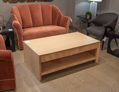 Modern Oak 2 Tier Coffee Table