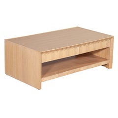 Tavolino moderno a 2 livelli in Oak