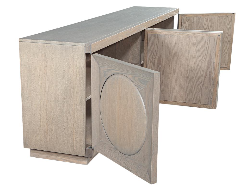 Modernes Buffet aus Eiche in rustikaler Ausführung im Angebot 12