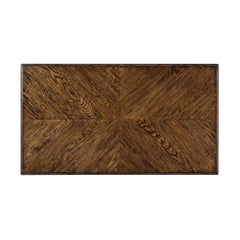Modern Oak Coffee Table - Dark Finish