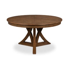 Modern Oak Dining Table - 70"