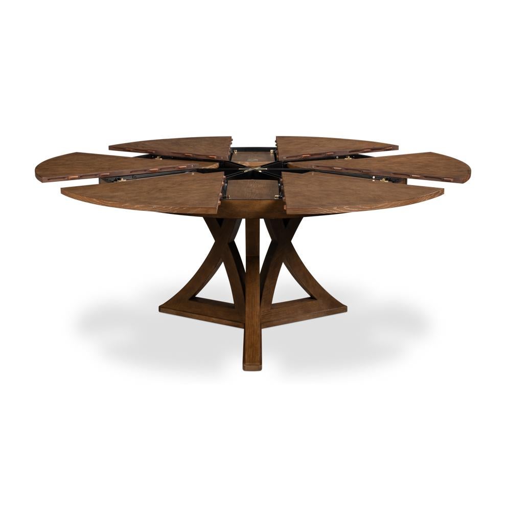Vietnamien Table de salle à manger en Oak Modernity - 84