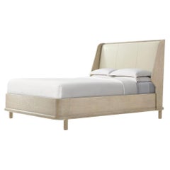 Struttura letto moderna di lusso Oak Queen