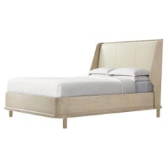 Modern Oak Luxury Bed Frame Queen