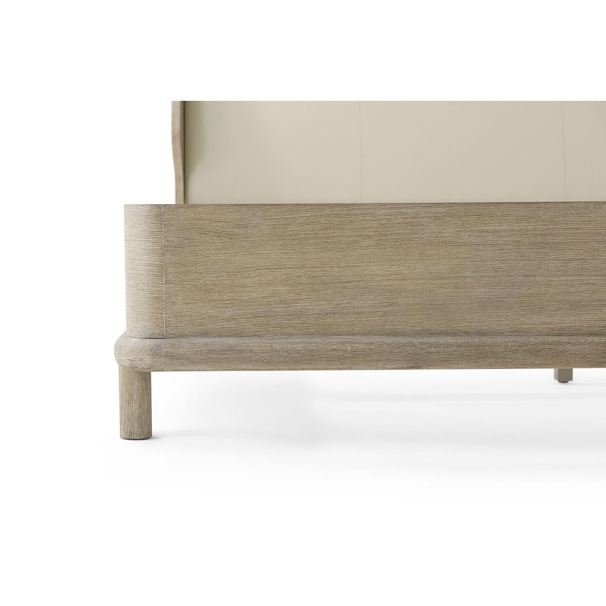 Modern Oak Luxury Bed Frame US King (21. Jahrhundert und zeitgenössisch) im Angebot